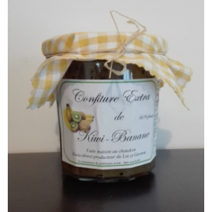 Confiture extra de kiwi à la banane