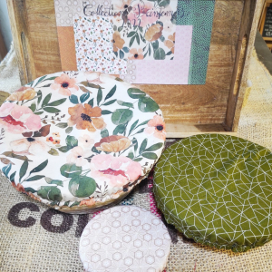 Lot de 3 charlottes rondes - couvre plat