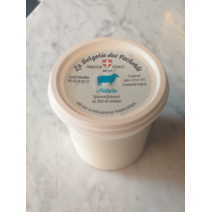 Pack 4 yaourts nature au lait de brebis