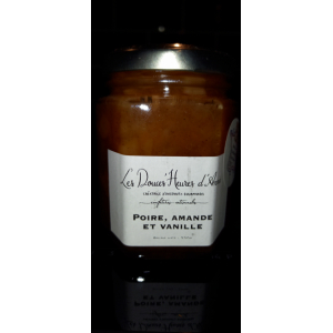 Confiture poire amande vanille