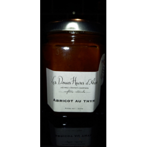 Confiture abricot au thym