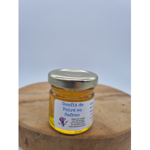 Confit de poiré au safran 40gr