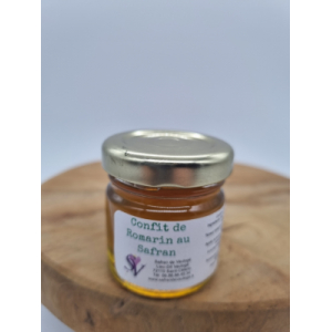 Confit de romarin au safran 40gr