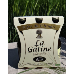 Bière artisanale la gâtine blanche 3x33cl