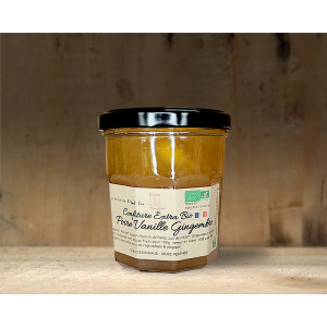 Confiture de poire/vanille/gingembre bio