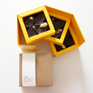 Boîte de 12 pralinés bio