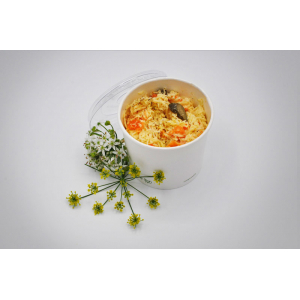 Salade rémoulade de truite fumée