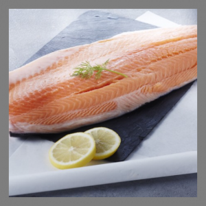 Filet de saumon frais
