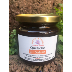 Confiture de quetsche au safran