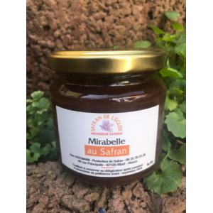 Confiture de mirabelle au safran