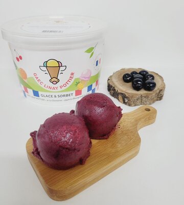 Sorbet cassis 800 gr