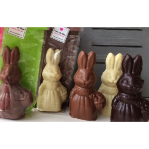 Pâques lapin blanc