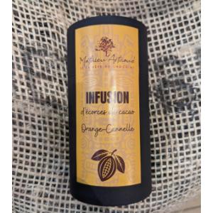 Infusion de cacao orange-cannelle