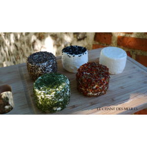 Crottin frais épicé à l'ail des ours