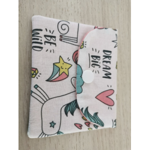 Porte monnaie licorne