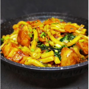 Nouilles udon aux légumes