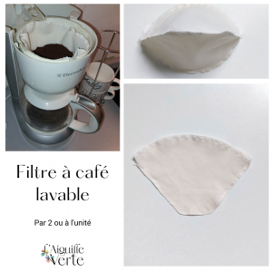 Filtre à café lavable et réutilisable