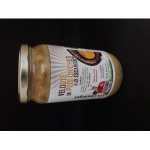 Velouté de pois chiches aux escargots