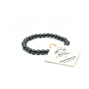 Bracelet abondance hématite
