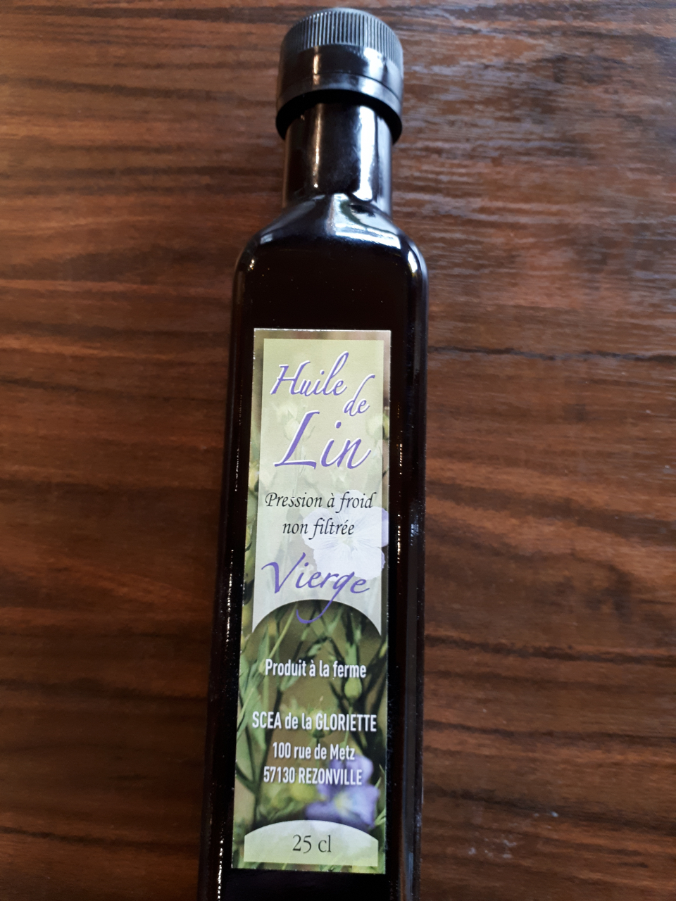 Huile de lin 25 cl Scea De La Gloriette Locavor.fr — free download
