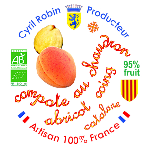 Compote 95% abricot coing