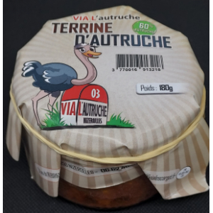 Terrine d'autruche