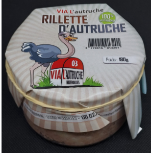 Rillettes d'autruche