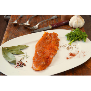 Escalopes de jambon bio marinées (barbecue)