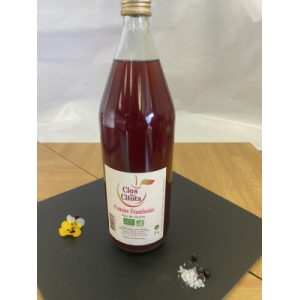 Jus de pomme framboise