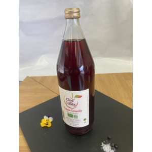 Jus de pomme groseille