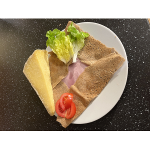 Galette cantal jambon