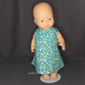 Robe poupée lagon