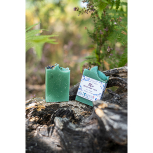 Savon blue lait de chèvre/karité bio