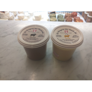 Pack 4 crèmes desserts vanille lait brebis