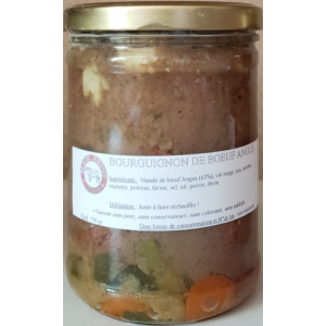 Boeuf bourguignon d'angus