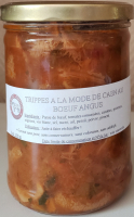 Trippes à la mode de caen bio de bœuf angus
