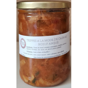 Trippes à la mode de caen d'angus