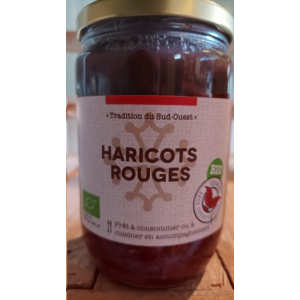 Bocal haricots rouges bio 400 gr