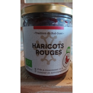 Bocal haricots rouges bio 265 gr