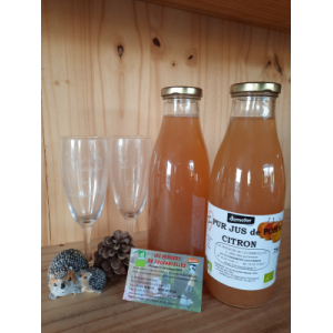 Pur jus de pomme-citron 75 cl