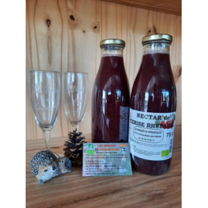 Nectar de cerise-rhubarbe 75 cl