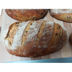 Pain lin-courge tranché