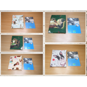 Protège carnet de santé, vaccination / chien