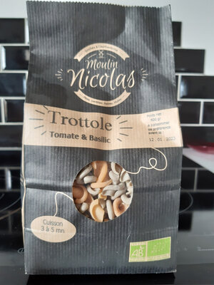 Pâtes blanches - trottole curry