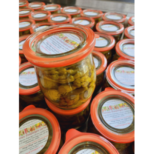 Pointes d'asperges vertes au naturel