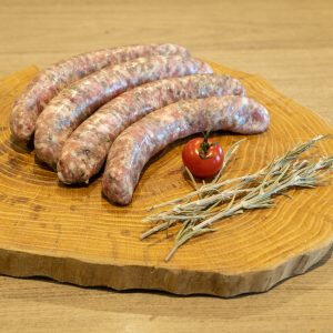 Saucisses de porc bio aux herbes x6