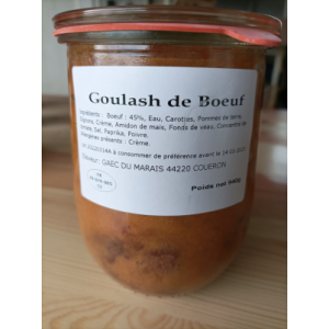 Goulash de bœuf