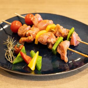 Brochettes aux curry bio à piquer x2