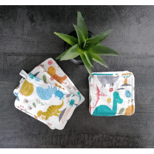 Cotons lavables enfant / par 6