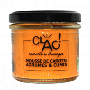 Mousse de carotte agrumes & cumin